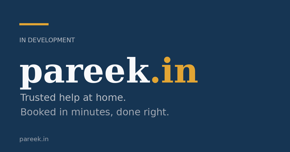 Link preview image for pareek.in